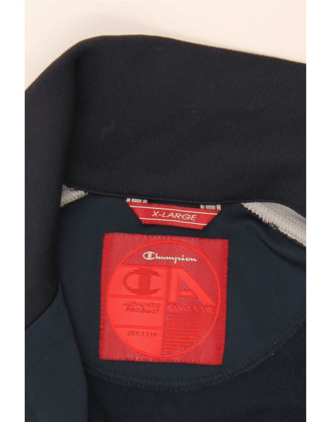 Мужской спортивный костюм Champion Top Jacket XL Темно-синий с цветными блоками
