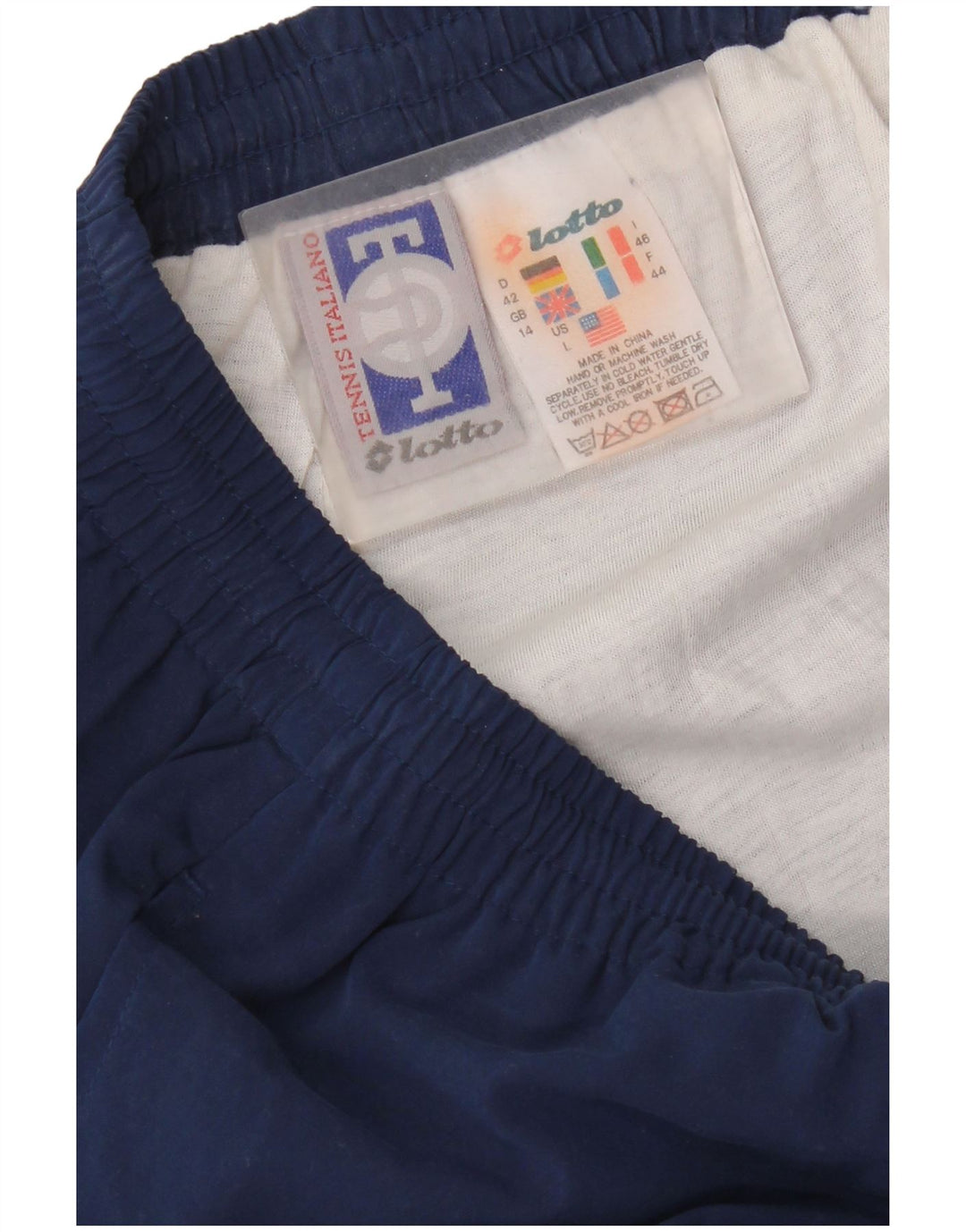 Женские спортивные брюки Lotto UK 14, большой размер, темно-синий, полиэстер