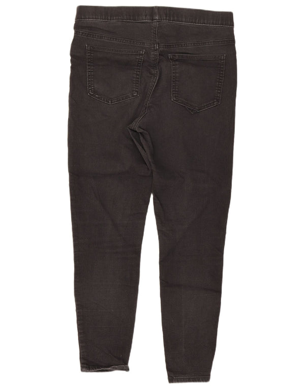 Женские укороченные джинсы скинни Marks & Spencer UK 12 Medium W30 L24, черные