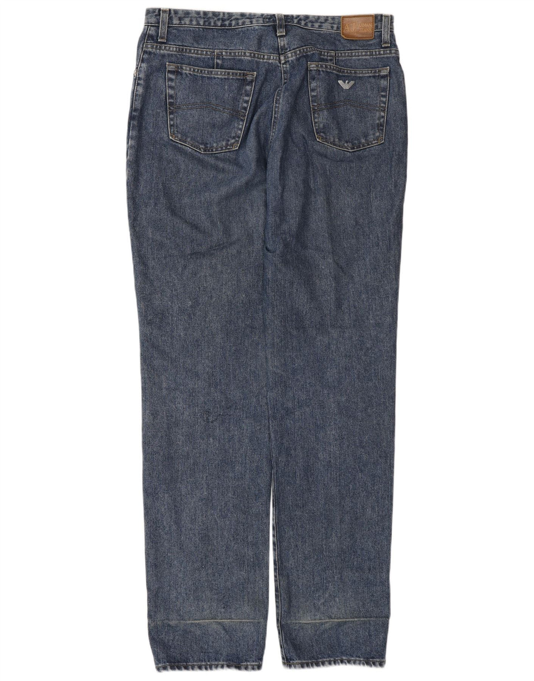 Мужские прямые джинсы ARMANI W33 L34 синие, хлопок