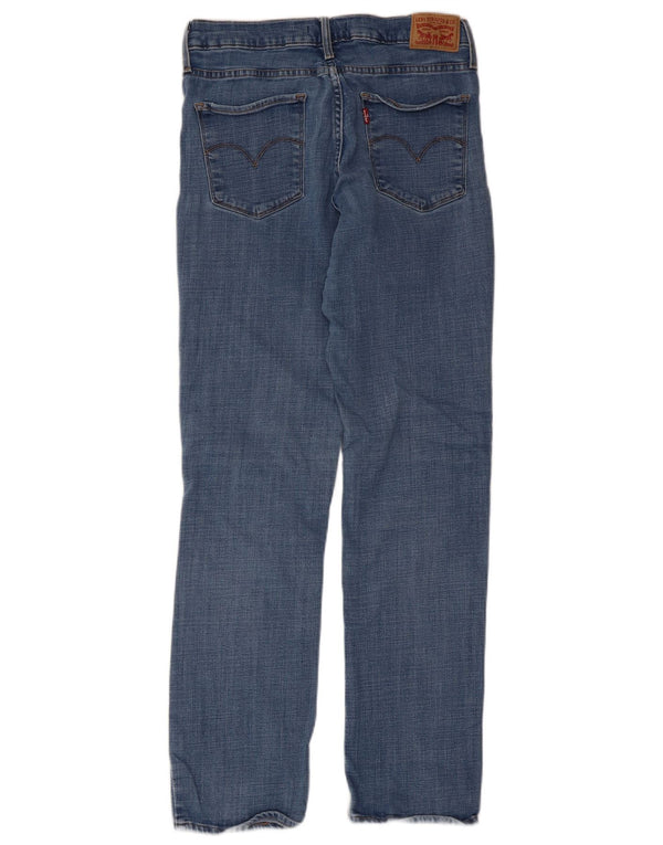 Женские прямые джинсы Levi's 314 W30 L32, синий хлопок