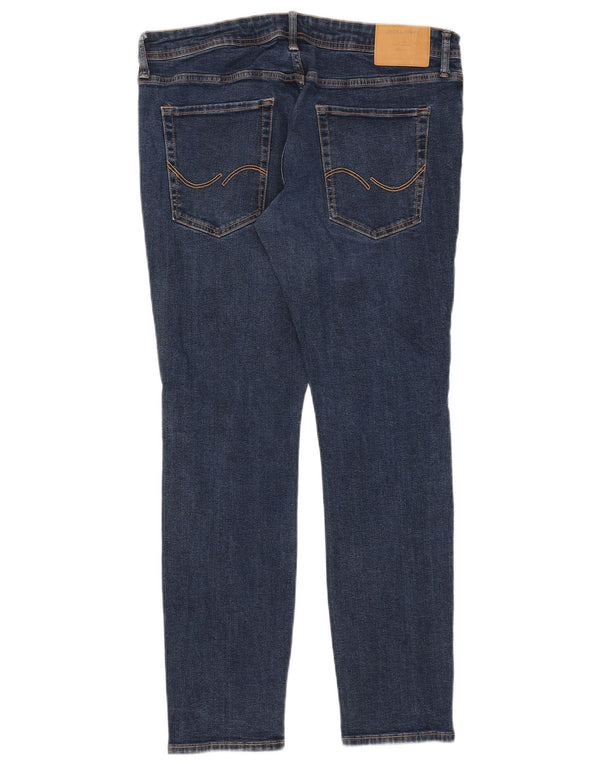 Мужские джинсы скинни Jack & Jones Liam W38 L32, синий хлопок