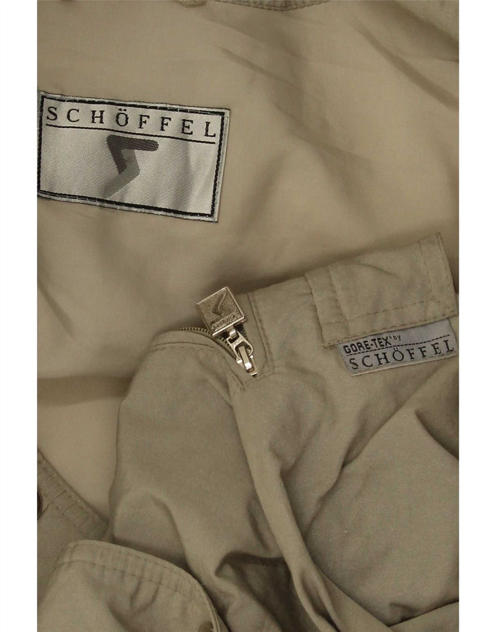 Schoffel Женская ветровка оверсайз в стиле милитари EU 40 Средний Зеленый