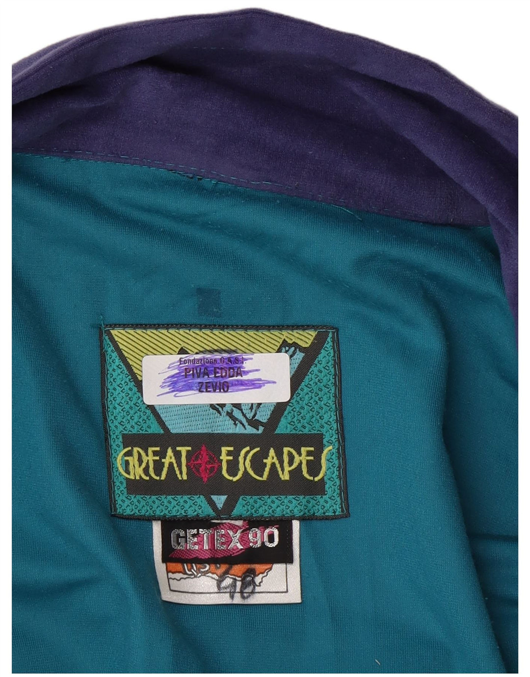 Мужской спортивный костюм Great Escapes Top Jacket IT 48 Medium Blue Colorblock