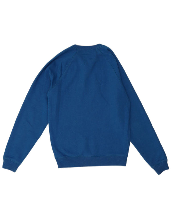 Мужской свитшот Jack Wills классического кроя с рисунком XS, синий хлопок