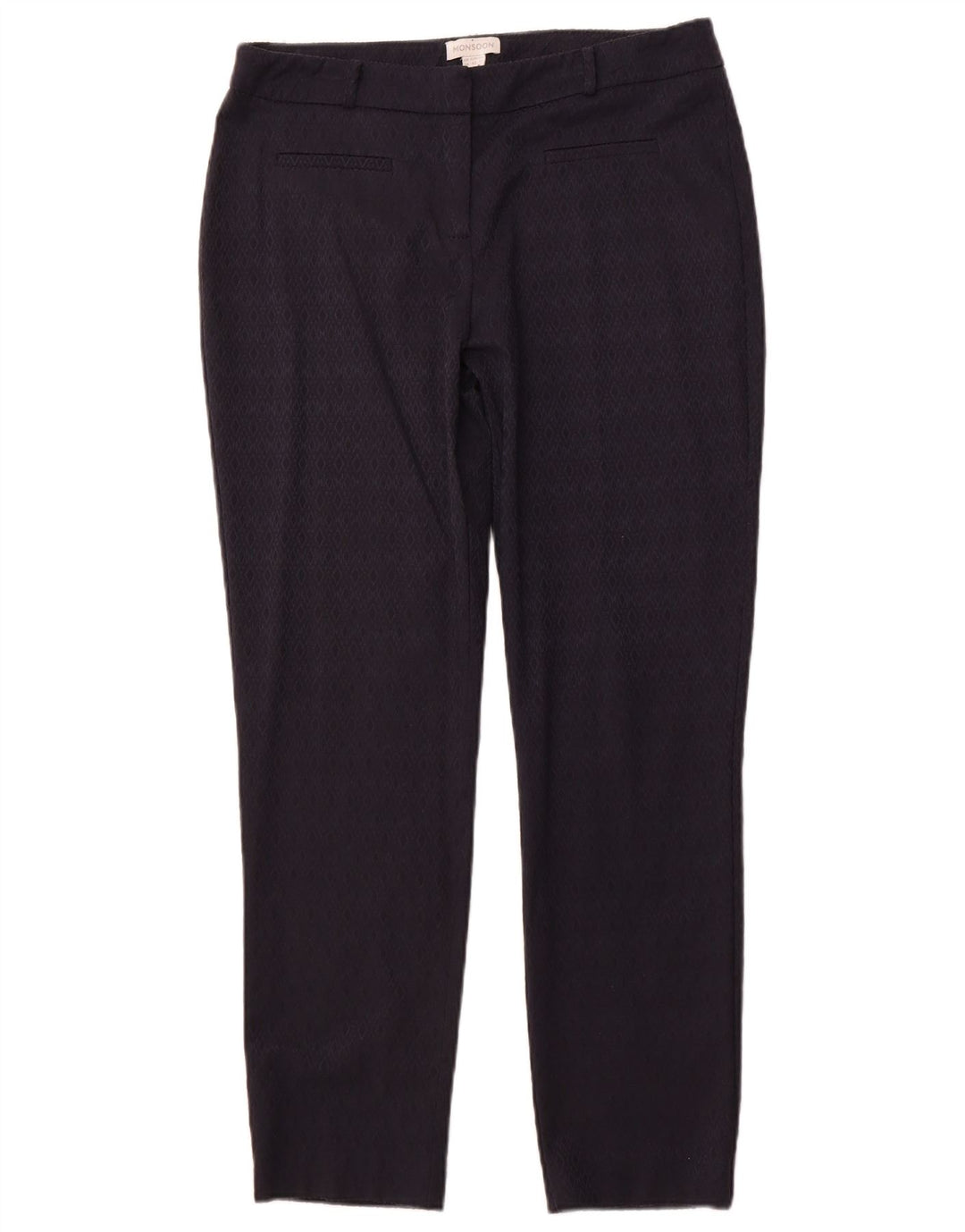 Женские повседневные брюки MONSONON UK 14, большие W34 L29, темно-синие