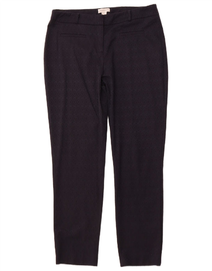 Женские повседневные брюки MONSONON UK 14, большие W34 L29, темно-синие