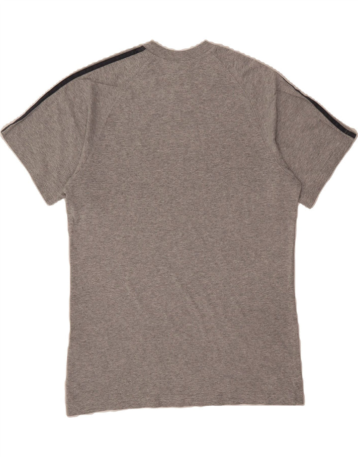 ADIDAS Mens T-Shirt Top Small Grey Cotton Vintage Adidas and Second-Hand Adidas from Messina Hembry 