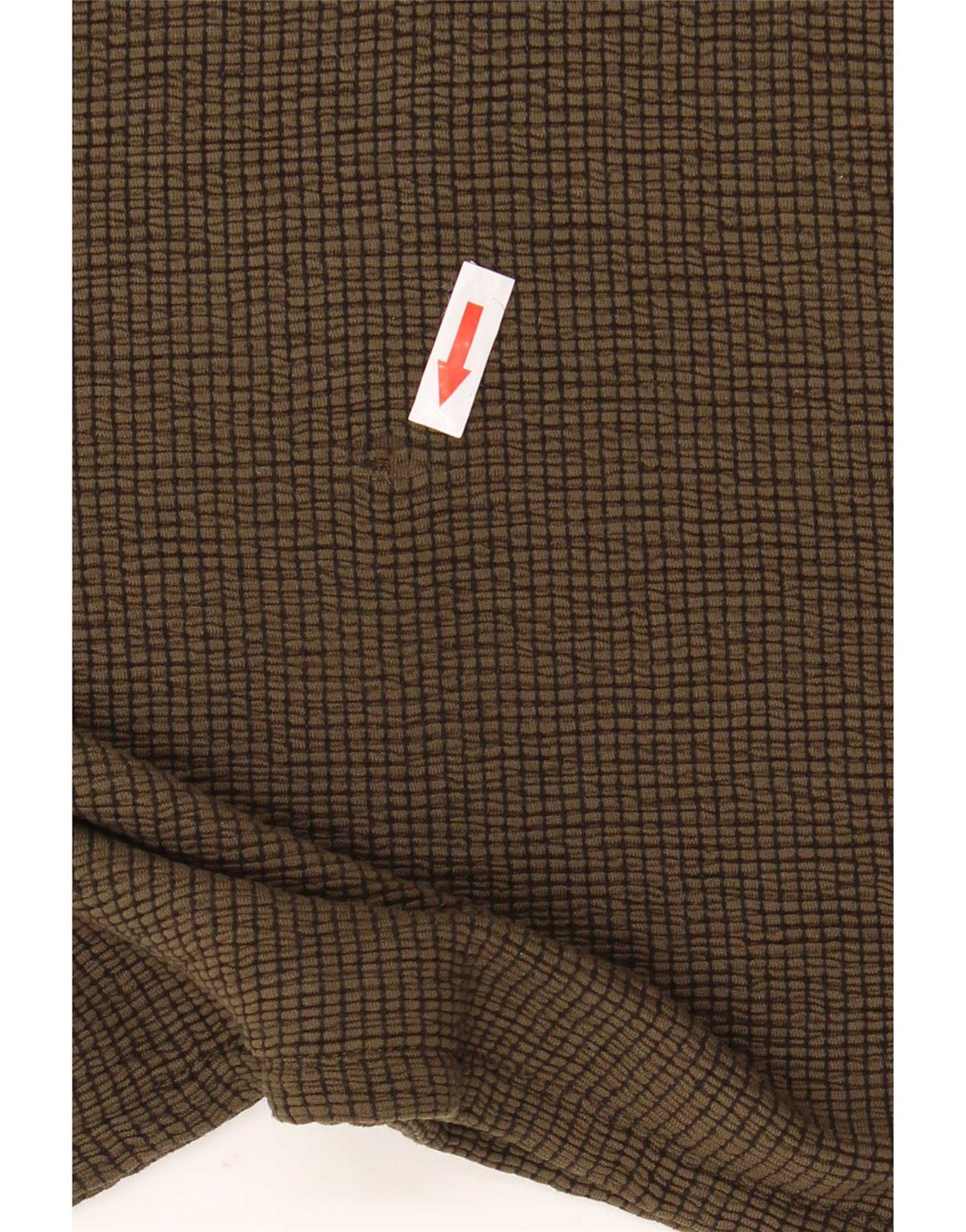 Женский топ оверсайз Zara с рукавом 3/4 UK 14, средний хаки, вискоза
