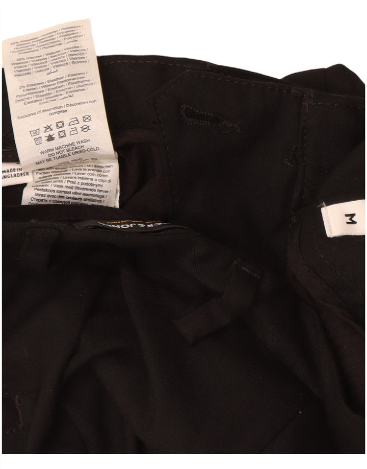 Мужские шорты чинос JACK & JONES Medium W30, черные, полиэстер