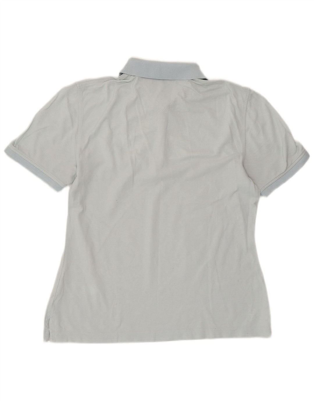 Женская рубашка-поло TOMMY HILFIGER UK 14, большой синий хлопок