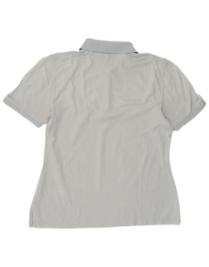 Женская рубашка-поло TOMMY HILFIGER UK 14, большой синий хлопок