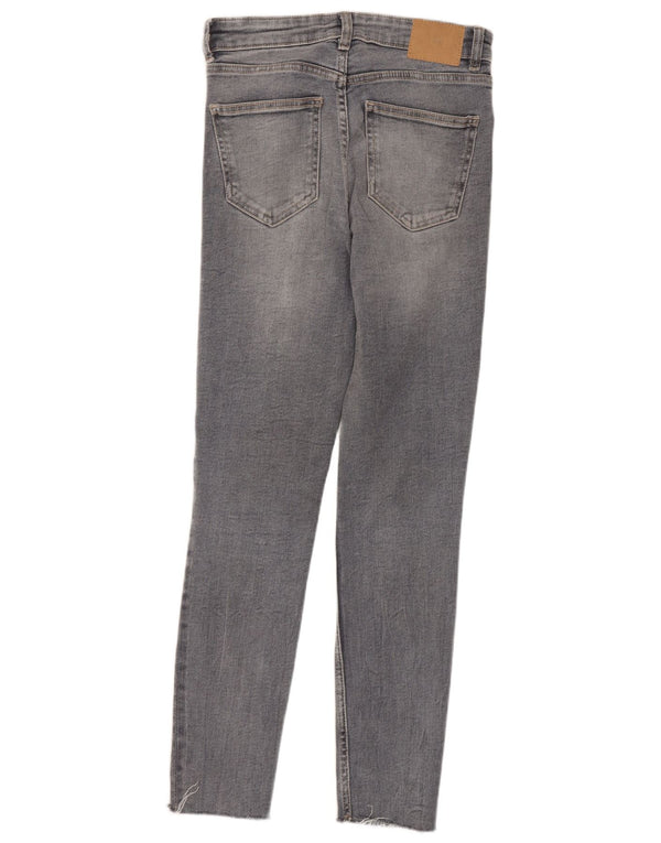 Женские джинсы скинни Zara EU 38 Small W28 L27 Серые