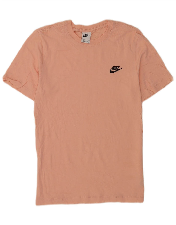 Мужская футболка Nike, маленький розовый хлопок