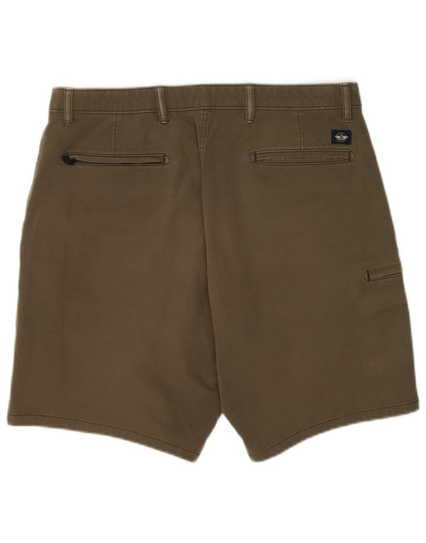 Мужские шорты-карго Dockers W34, большие, цвета хаки, хлопок
