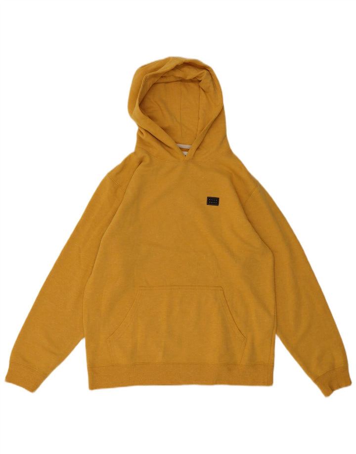 Джемпер с капюшоном Billabong для мальчиков 15-16 лет, желтый полиэстер
