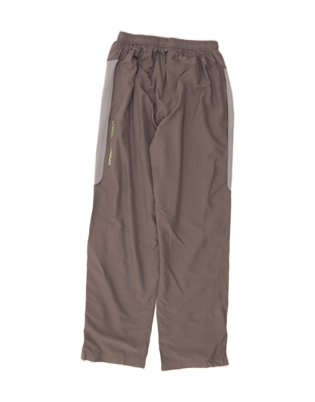 UNDER ARMOUR Mens Graphic Tracksuit Trousers Large Grey Polyester Vintage Under Armour and Second-Hand Under Armour from Messina Hembry 
