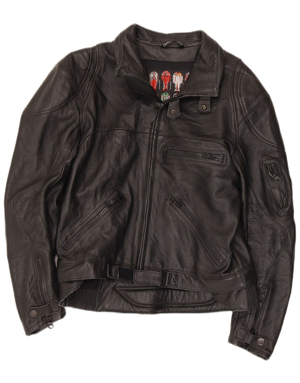 Женская кожаная куртка DAINESE Moto Racer EU 54 2XL, черная