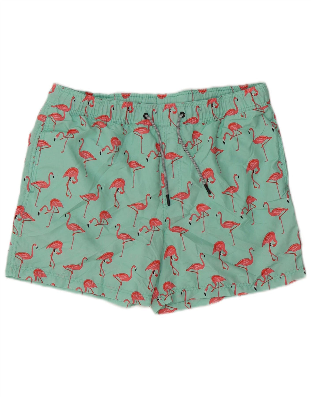 Мужские шорты для плавания Jack & Jones Flamingo, полиэстер, средний зеленый цвет
