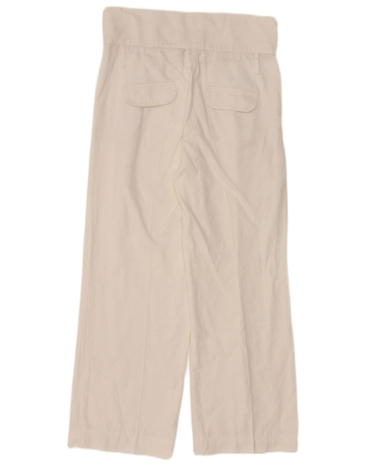 Женские брюки чиносы MASSIMO DUTTI W30 L27 белые