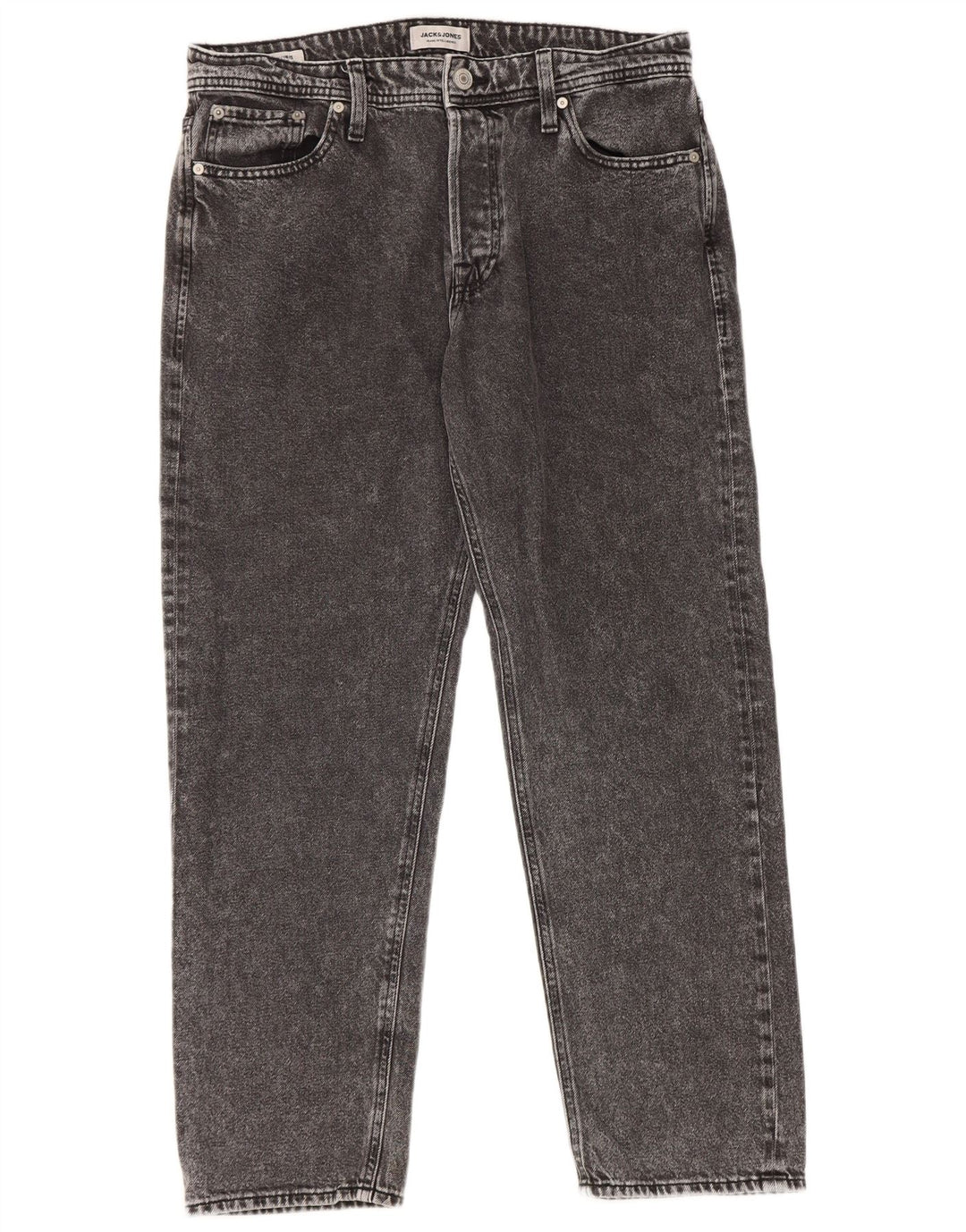 Мужские зауженные джинсы Jack & Jones W33 L30, серый хлопок
