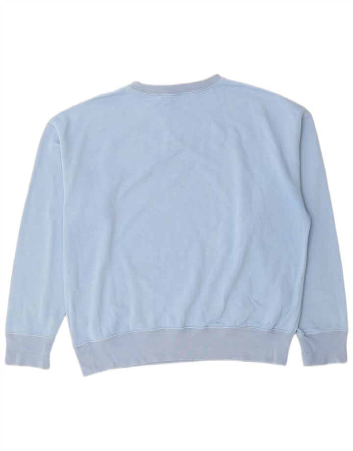 Женский джемпер оверсайз Polo Ralph Lauren, Великобритания, 16, большой синий