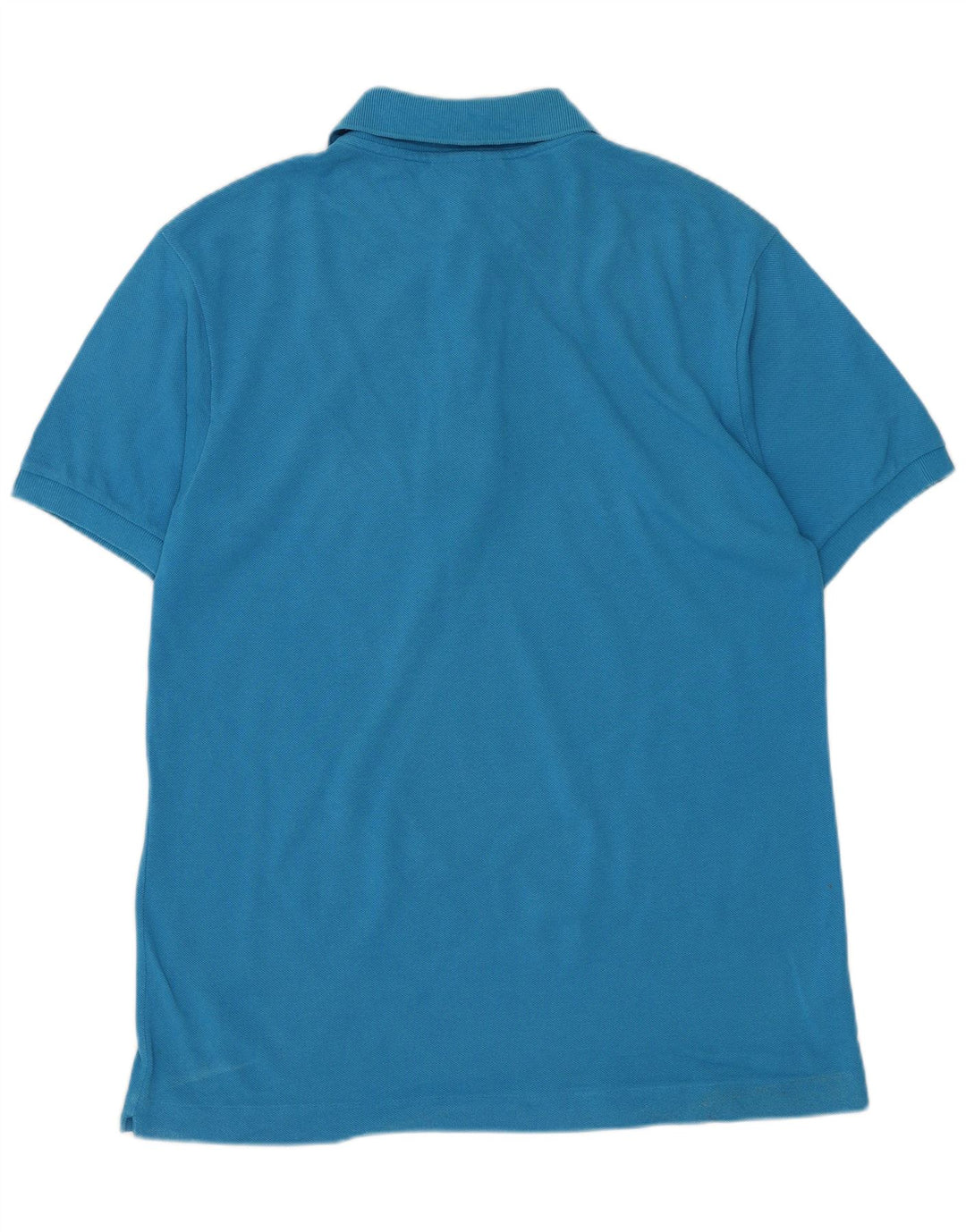 LACOSTE Мужская рубашка поло классического кроя, размер 4, средний синий хлопок