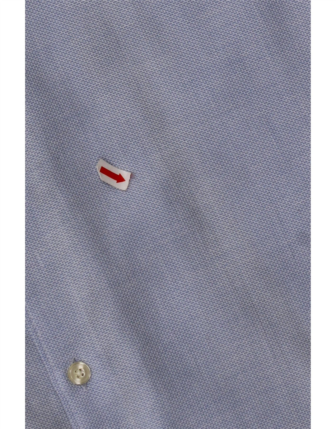 Мужская рубашка узкого кроя ZARA, большой синий хлопок