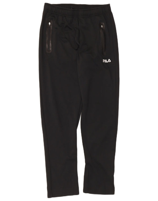 Мужские спортивные брюки Fila XS черные из полиэстера