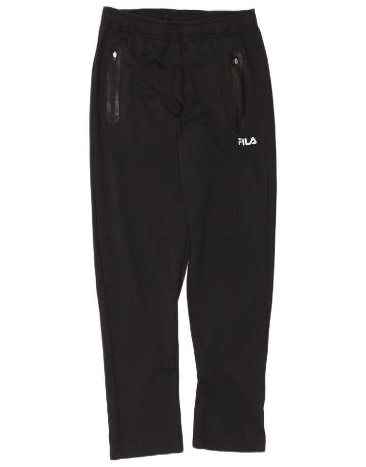 Мужские спортивные брюки Fila XS черные из полиэстера