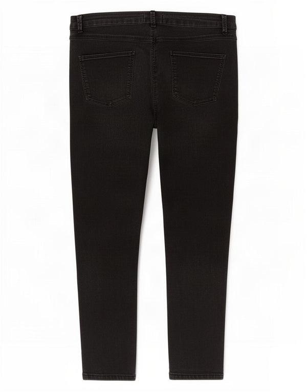 Женские джинсы скинни Marks & Spencer UK 14, большие W32 L26, черный хлопок