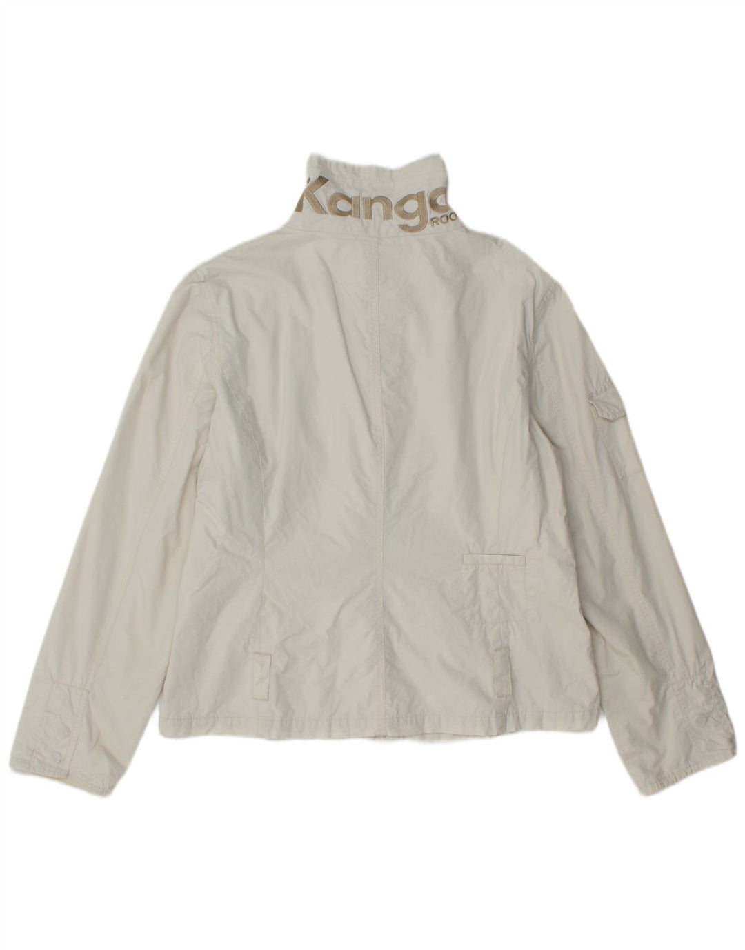 Женский бомбер с графическим рисунком Kangaroos UK 18 XL, белый хлопок