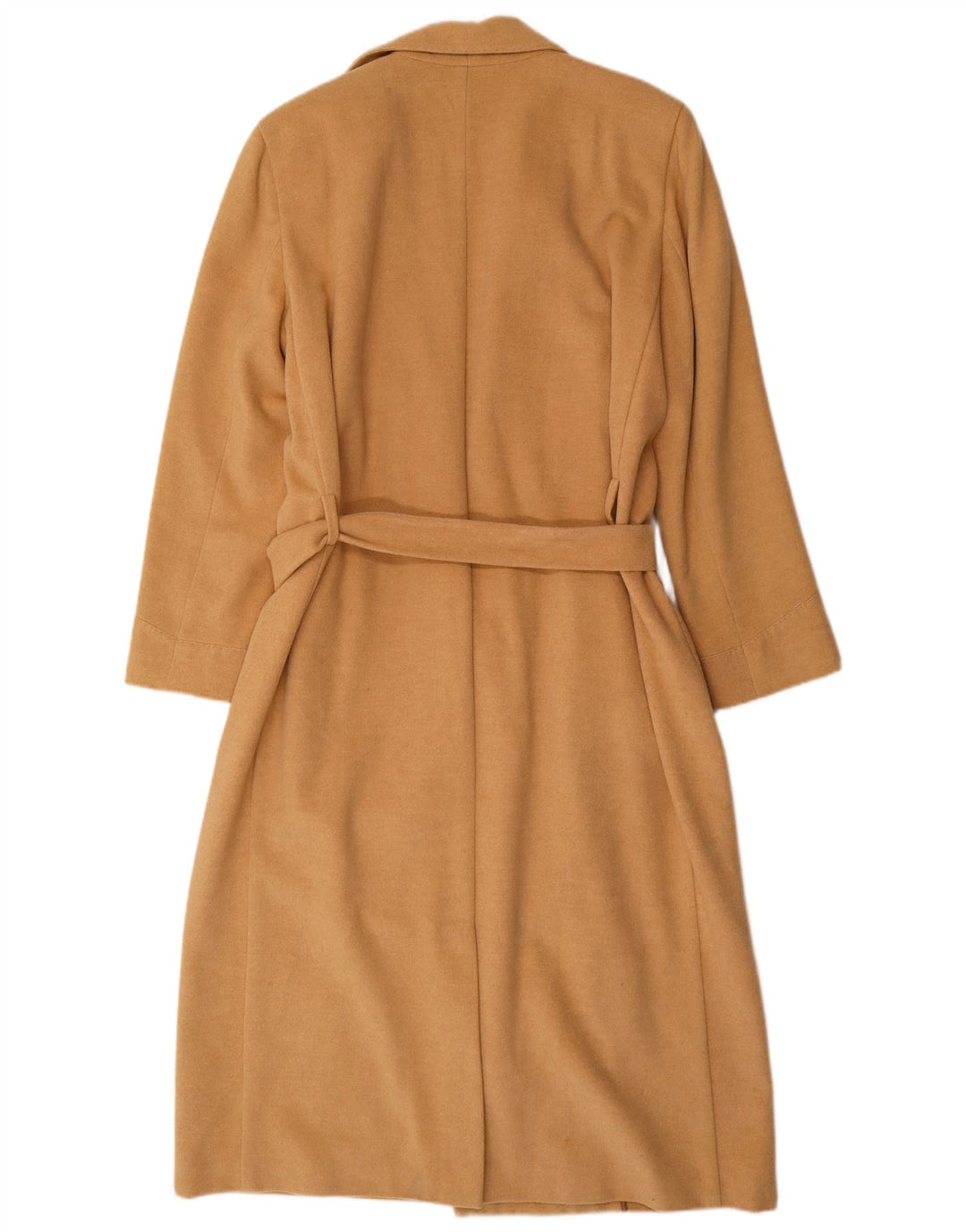 LAURA BIAGIOTTI Женское пальто IT 46, большое, бежевое, шерсть