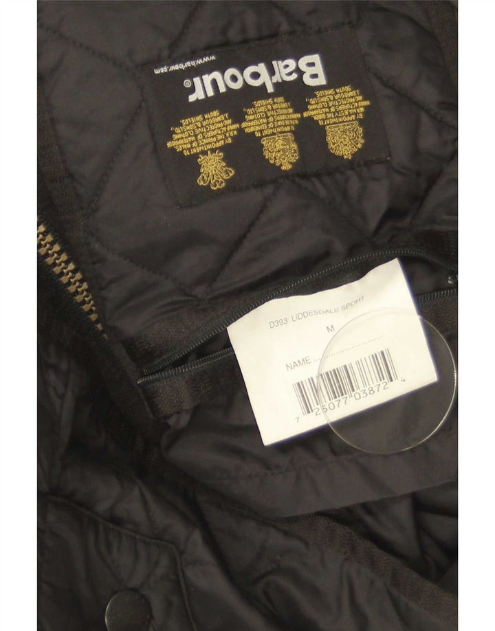 Мужская стеганая куртка Barbour UK 38 средний черный полиамид