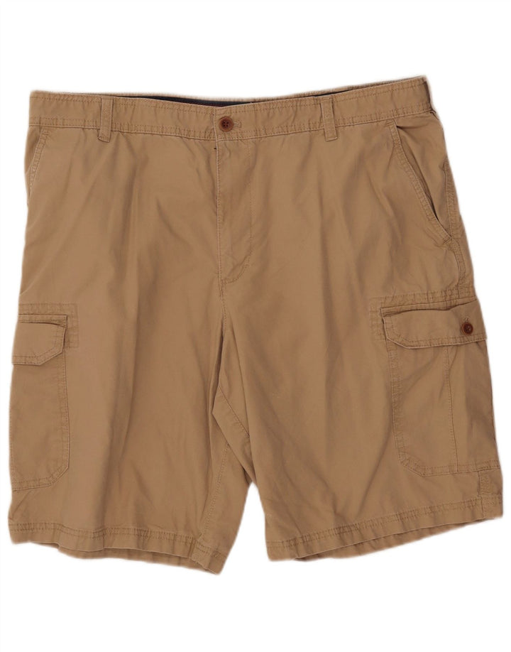 Izod Мужские шорты карго W40 XL бежевые, хлопок