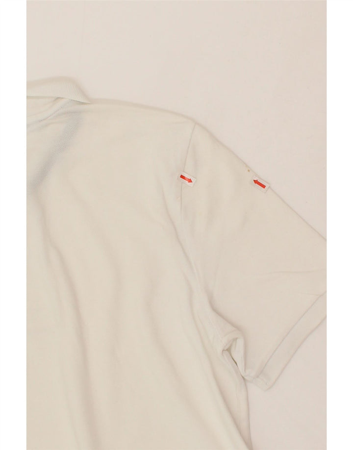 NIKE Mens Polo Shirt Small White Cotton Vintage Nike and Second-Hand Nike from Messina Hembry 