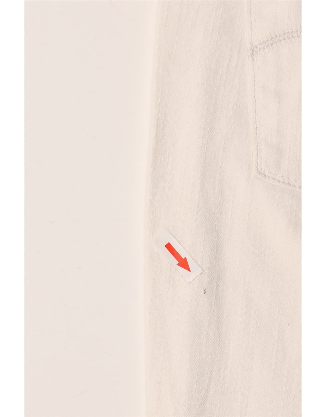 Женские джинсы-капри LEVI'S 515 США 14, большие размеры W36 L20, белый хлопок