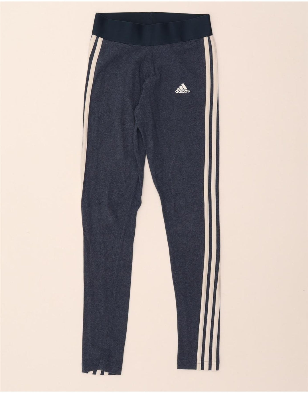 Женские леггинсы ADIDAS UK 4/6 XS, темно-синий, хлопок