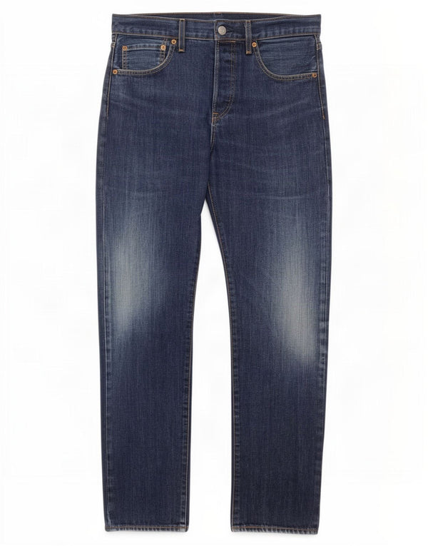 Мужские прямые джинсы Levi's 501 W31 L32 синие, хлопок