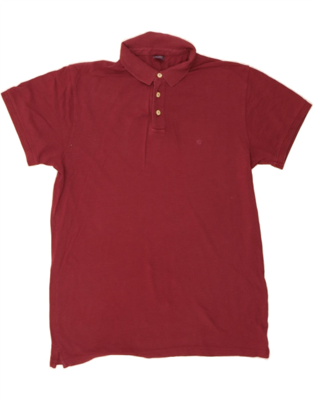 SCOUT Mens Polo Shirt Large Red Cotton Vintage Scout and Second-Hand Scout from Messina Hembry 