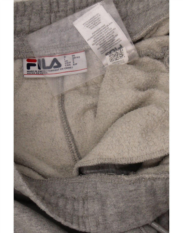 Мужские спортивные брюки FILA, джоггеры, маленькие серые, хлопок