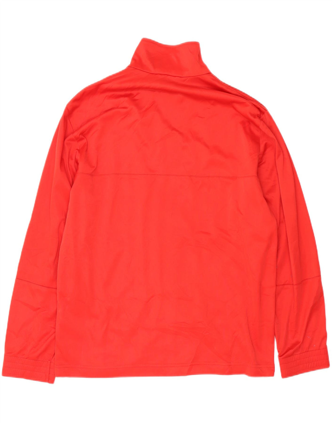 FILA Mens Tracksuit Top Jacket Large Red Polyester