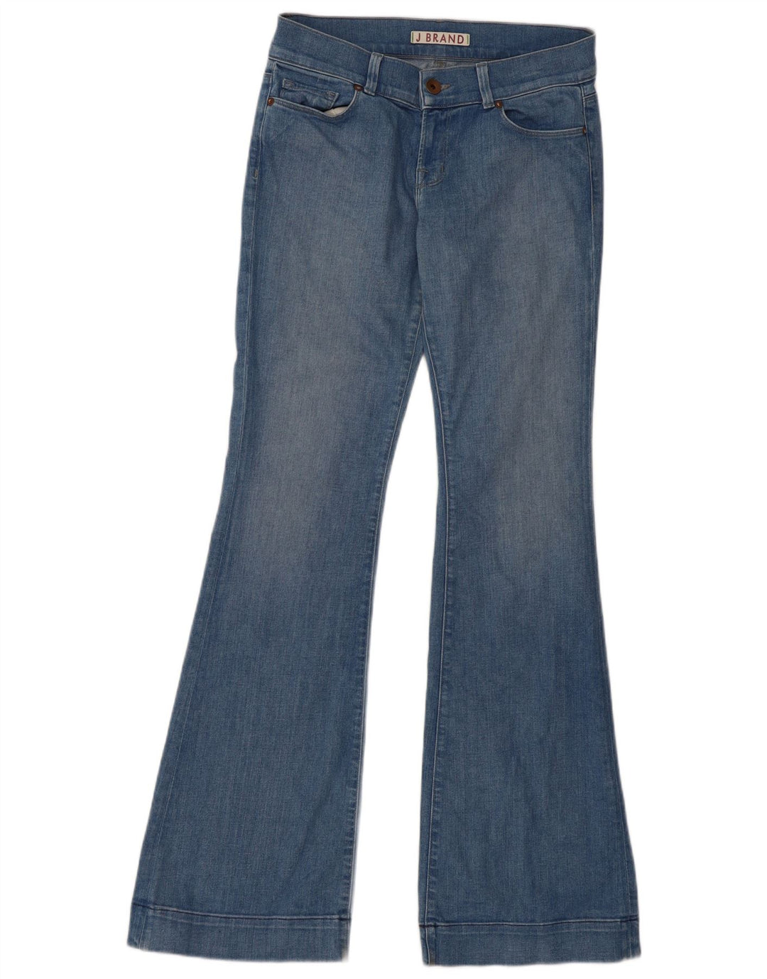 Женские расклешенные джинсы J BRAND W29 L35, синий хлопок