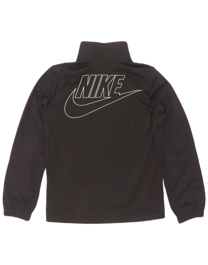 Спортивная куртка Nike Standard с графическим рисунком для мальчиков, 12–13 лет, большая, черная