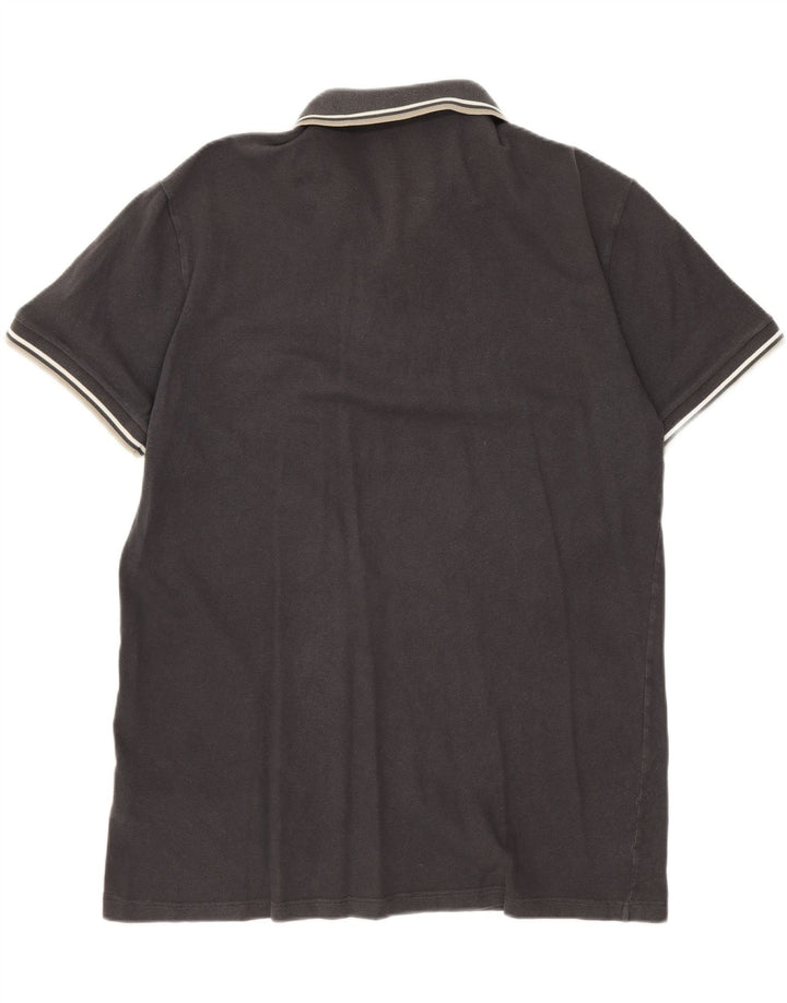 Мужская рубашка-поло FRED PERRY 2XL, серая, хлопок