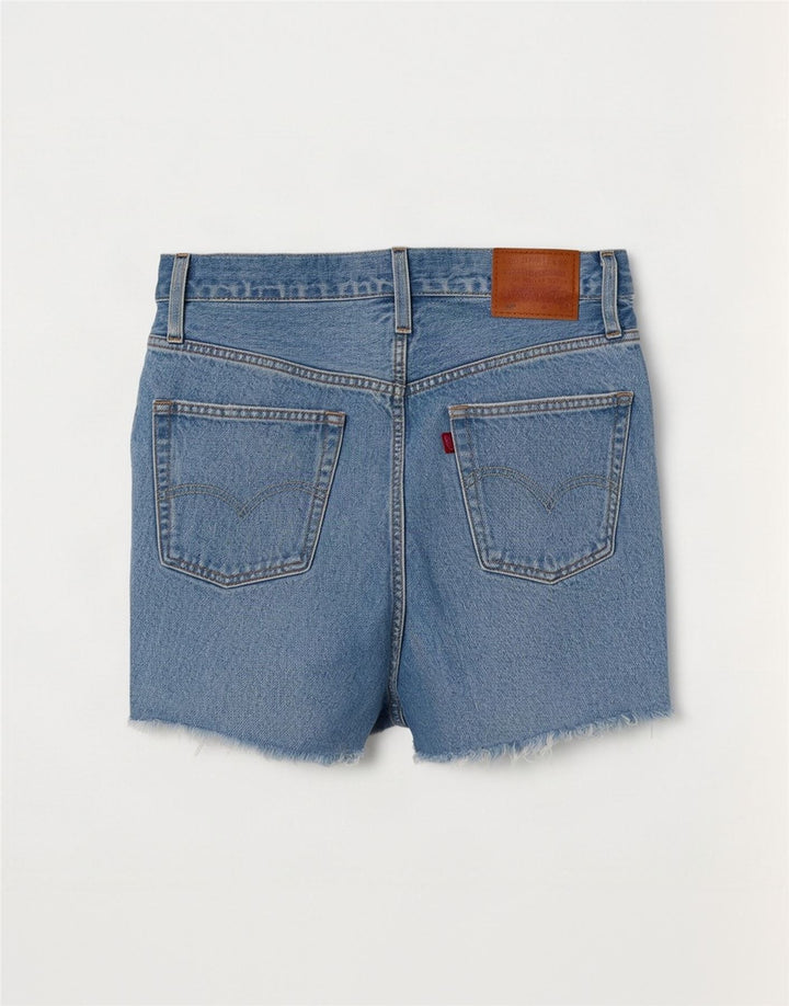 Женские джинсовые шорты Levi's 501 W27, маленькие синие, хлопок