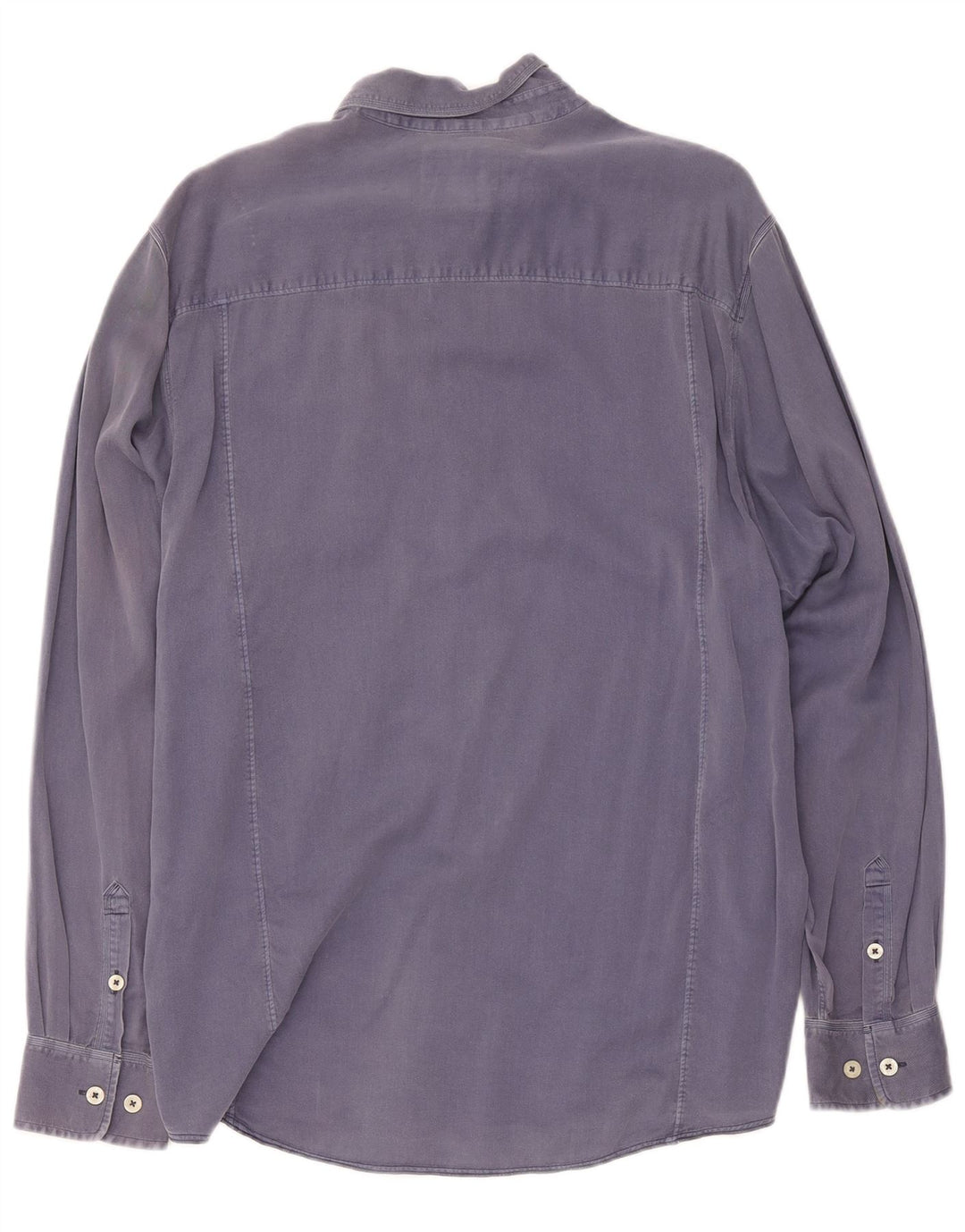 Мужская рубашка Tommy Bahama, темно-синяя, хлопковая, большая