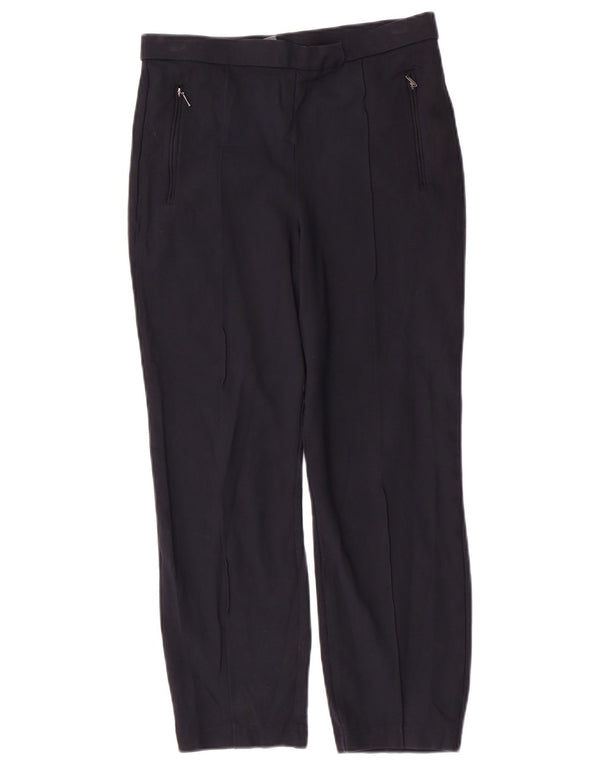 Женские прямые укороченные брюки Sweaty Betty Medium W28 L25 Темно-синие