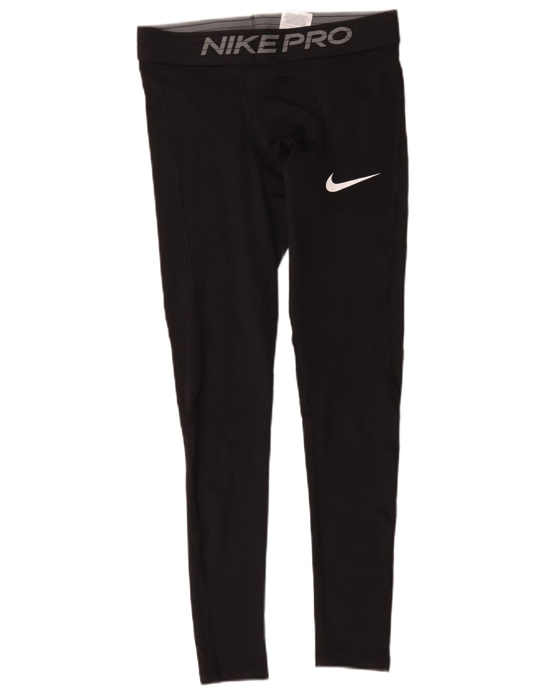 Мужские леггинсы Nike Dri Fit с рисунком, средний черный полиэстер