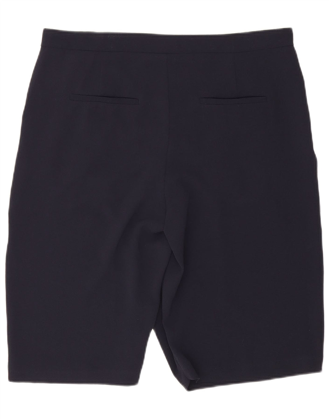 Женские шорты чинос Zara W32, темно-синий, полиэстер, большие размеры